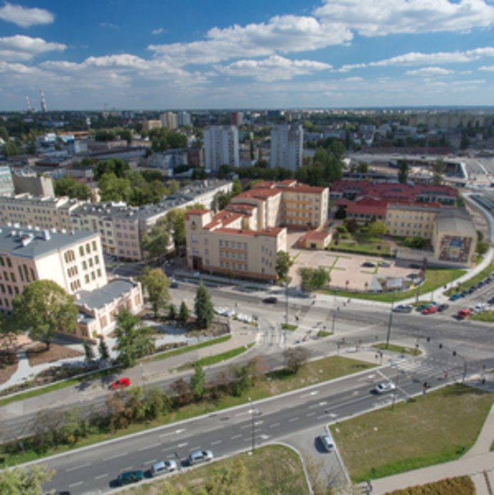 miasto z widoku ptaka